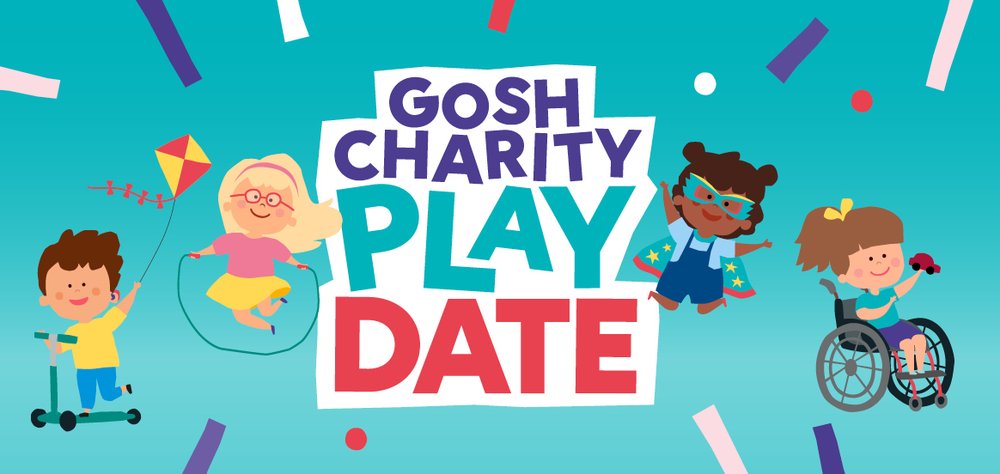 Play and donate at a GOSH Charity Play Date this summer | GOSH Charity
