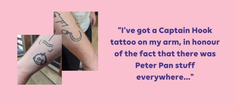 Peter Pan and Captain Hook by Michele Turco: TattooNOW