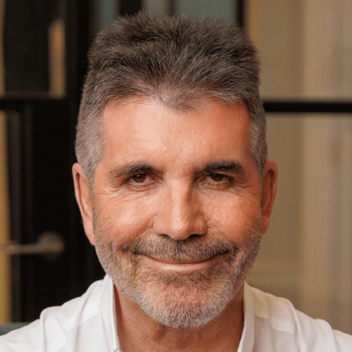 Portrait of Simon Cowell smiling
