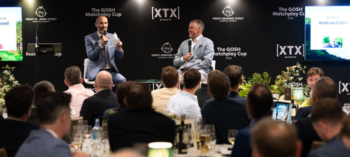 Andrew Cotter and Lee Westwood