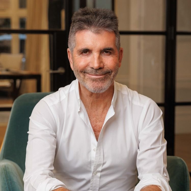 Portrait of Simon Cowell smiling
