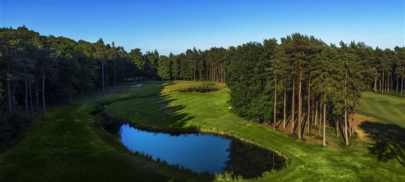 Wolburn golf club from above